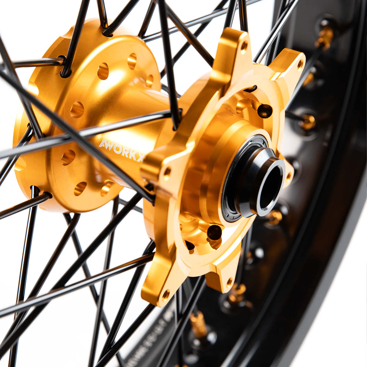 Supermoto Felge 17" x 3,5" für KTM, HQV, GASGAS