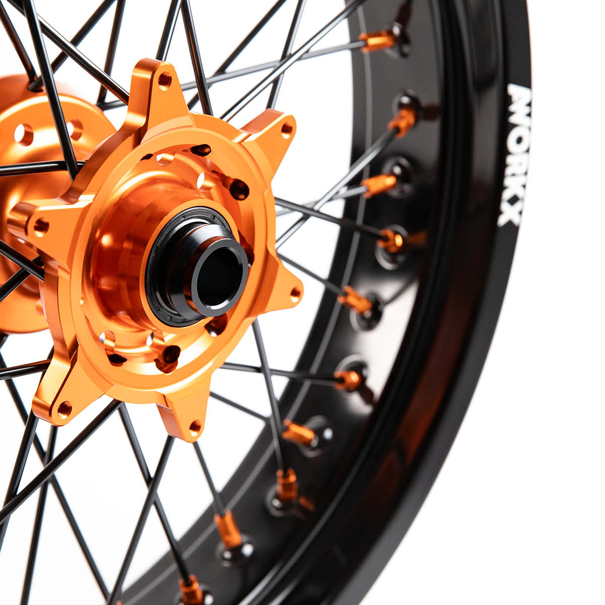 Supermoto Felgen Set für KTM, HQV, GASGAS