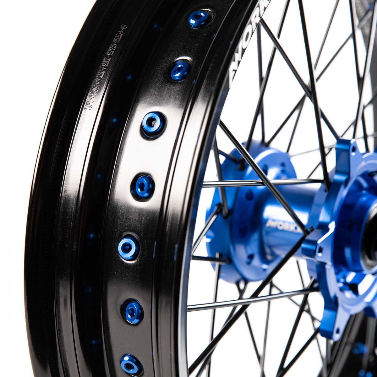 Supermoto Felge 17" x 3,5" für KTM, HQV, GASGAS