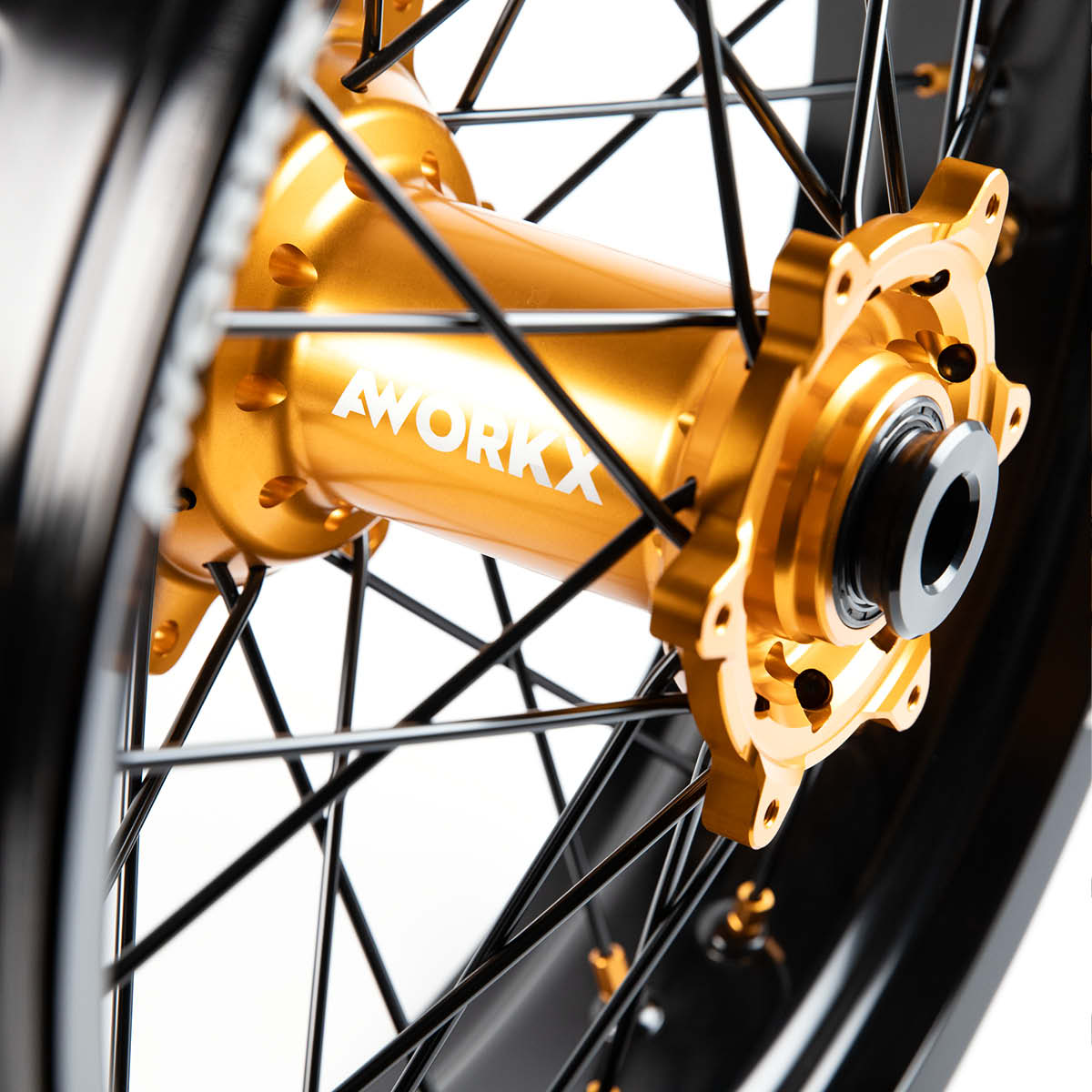 Supermoto Felge 17" x 4,5" für KTM, HQV, GASGAS