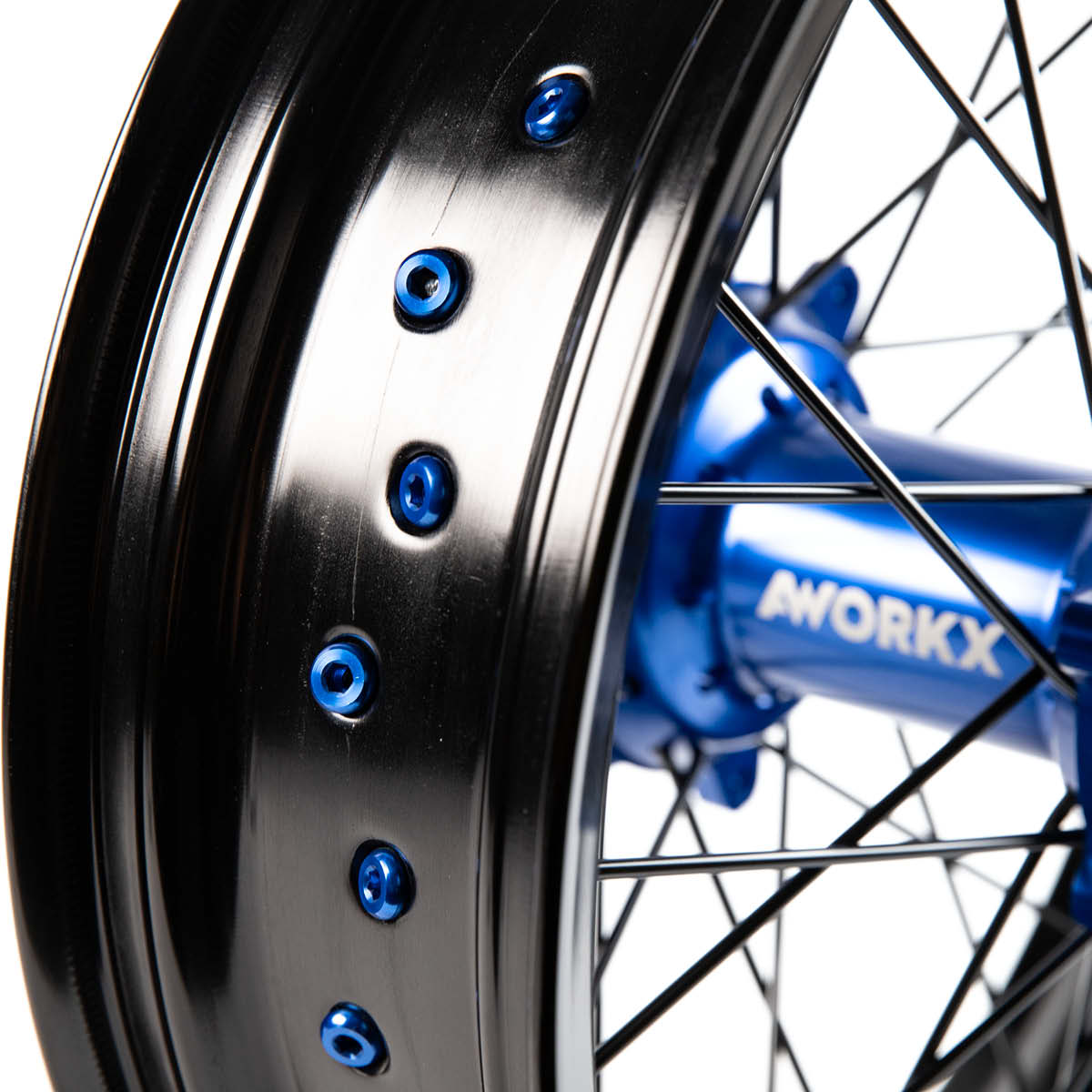 Supermoto Felge 17" x 4,5" für KTM, HQV, GASGAS