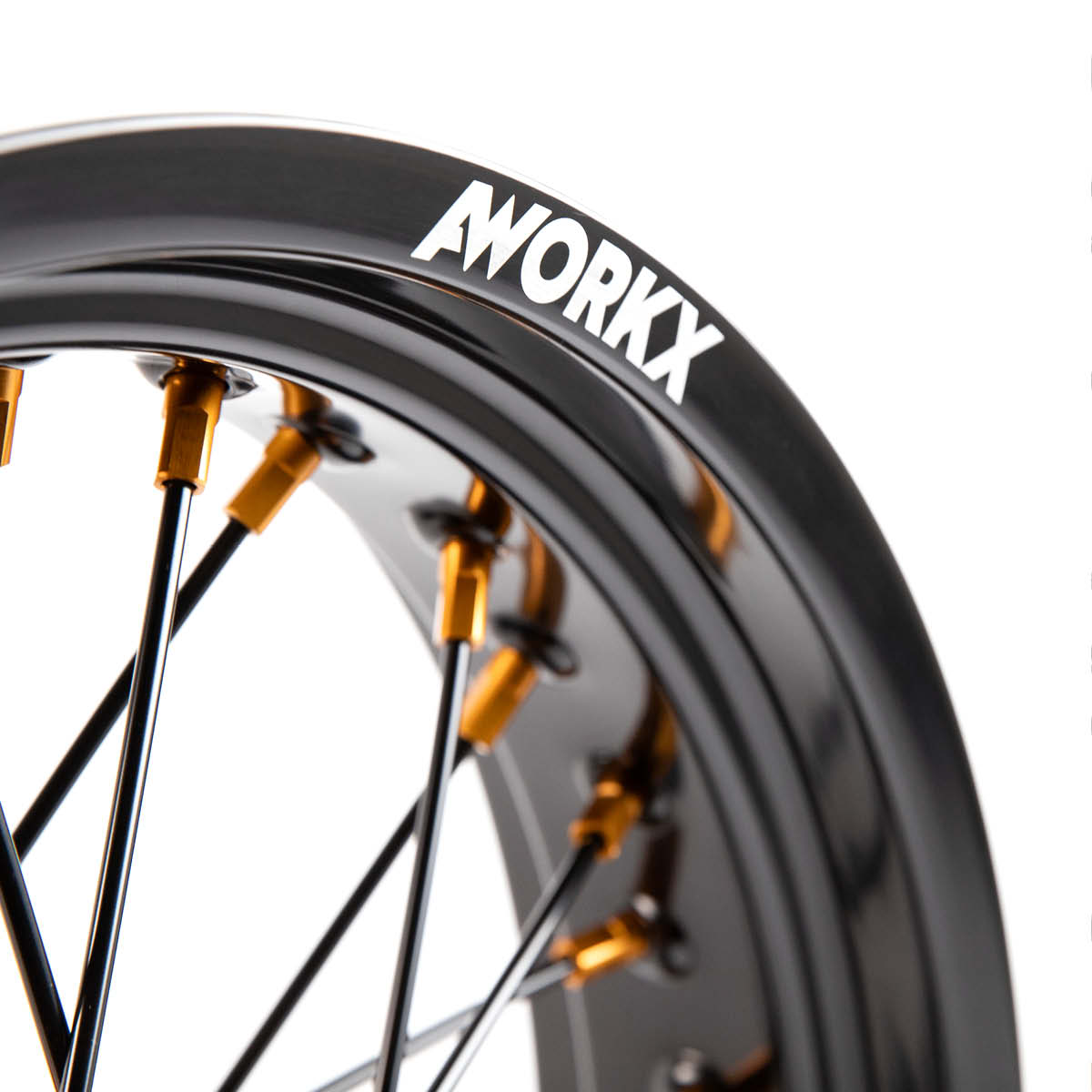 Supermoto Felge 17" x 3,5" für KTM, HQV, GASGAS