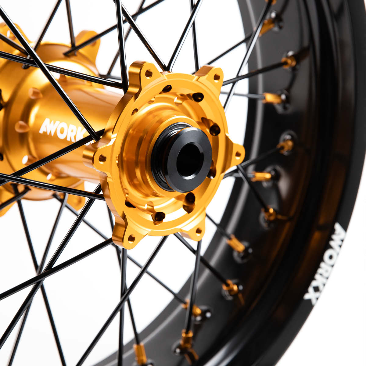 Supermoto Felge 17" x 4,5" für KTM, HQV, GASGAS