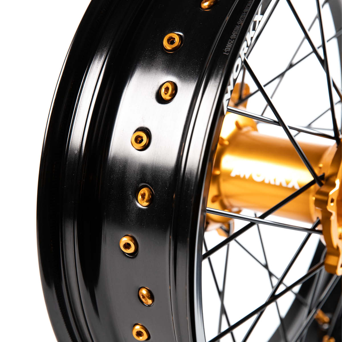 Supermoto Felge 17" x 4,5" für KTM, HQV, GASGAS