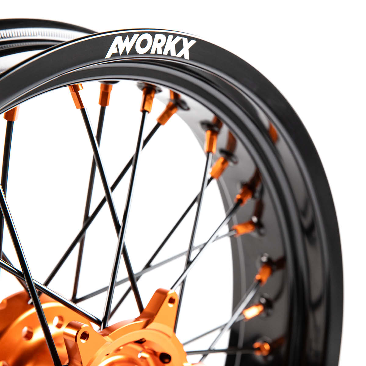 Supermoto Felgen Set für KTM, HQV, GASGAS