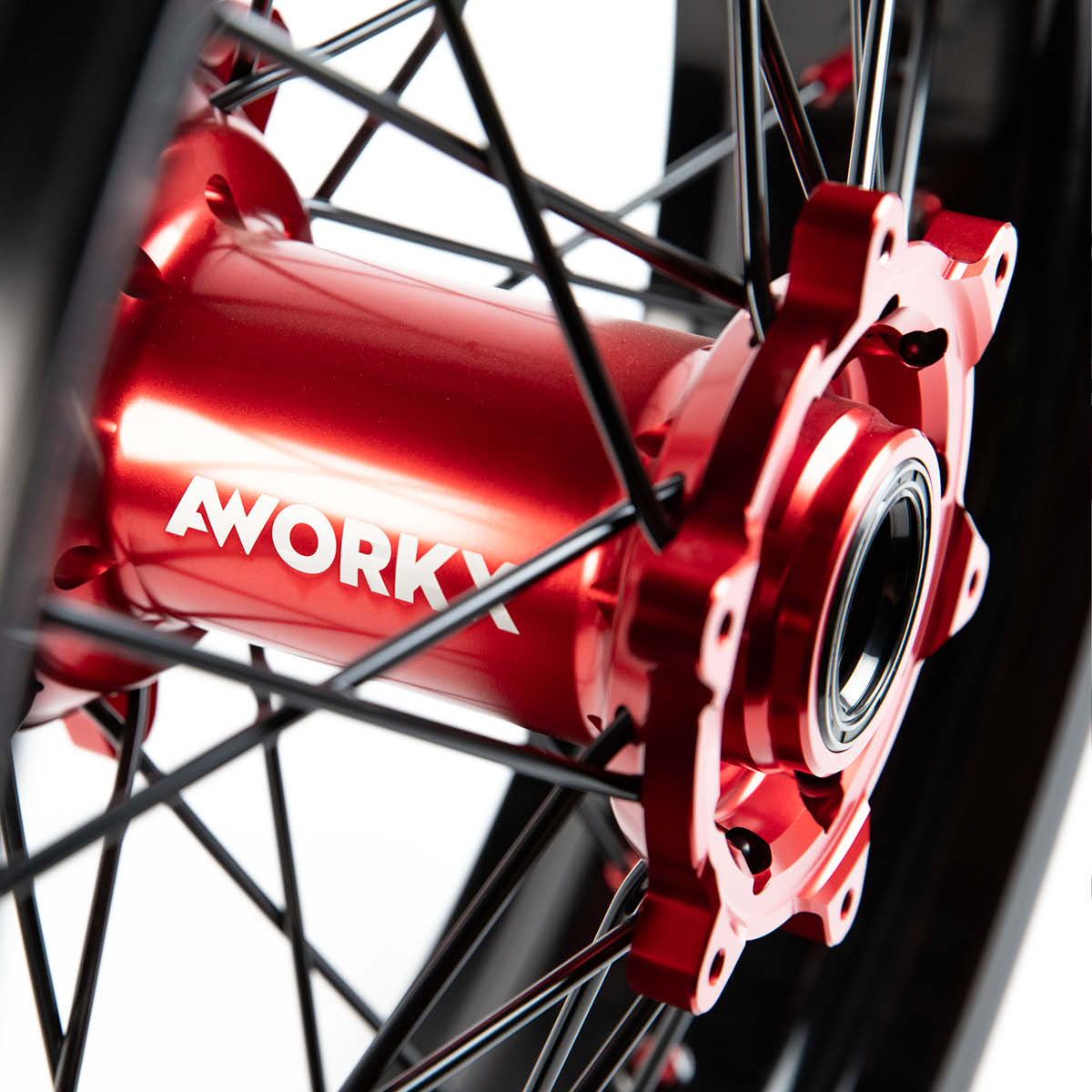 Supermoto Felge 17" x 4,5" für KTM, HQV, GASGAS