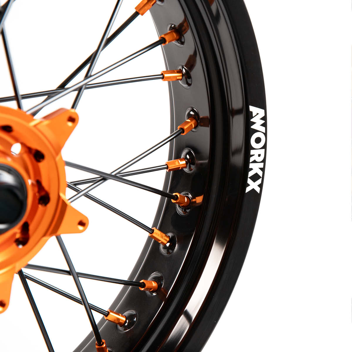 Supermoto Felgen Set für KTM, HQV, GASGAS